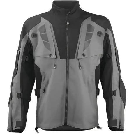 Firstgear Rogue Rogue XC Pro Jacket Black men’s two-tone gray and black motorcycle jacket