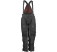 Black FIRSTGEAR Rogue XC Pro Pants with adjustable suspenders for skiing comfort