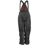 Black FIRSTGEAR Rogue XC Pro Pants with adjustable suspenders for skiing comfort