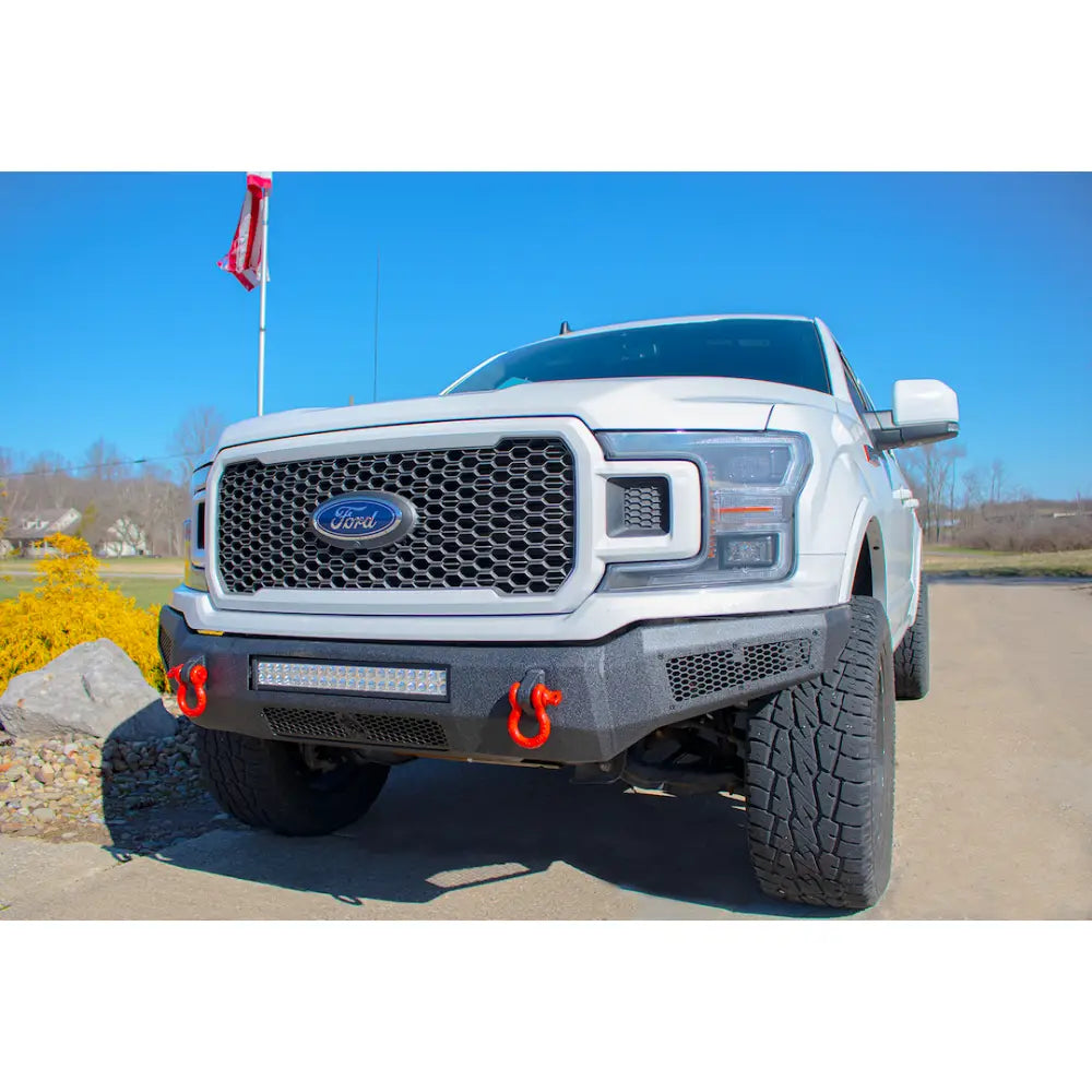 Fishbone LED Light Mounts Bumper FB22390 - 2018-2020 Ford F150 Pelican Front