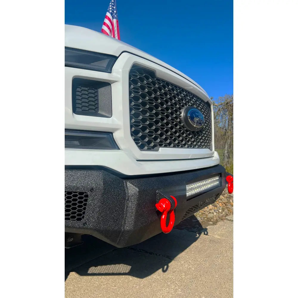 Fishbone LED Light Mounts Bumper FB22390 - 2018-2020 Ford F150 Pelican Front