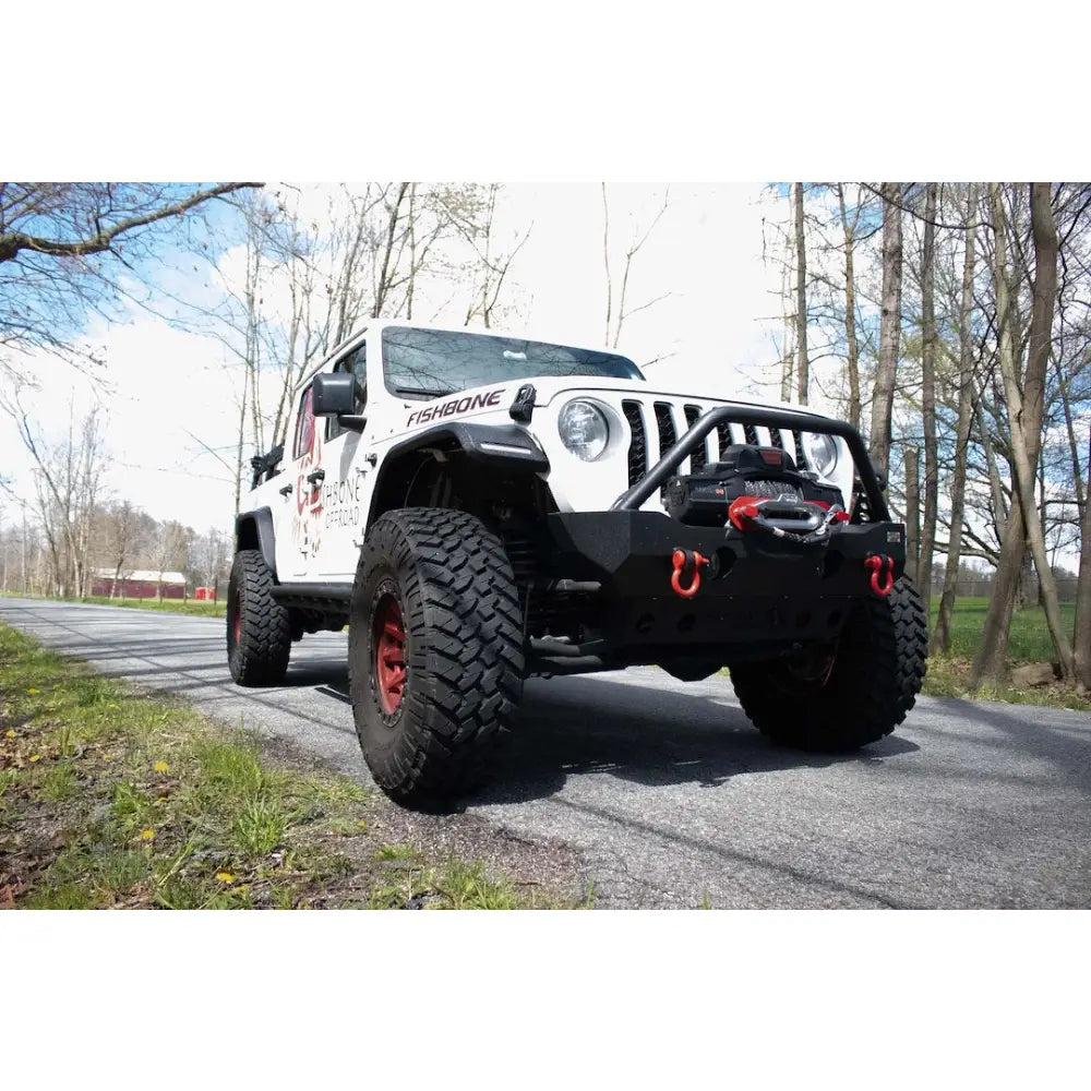 Fishbone LED Lights Provided Fender Flare FB33455F - Aluminum Elite Front Fenders