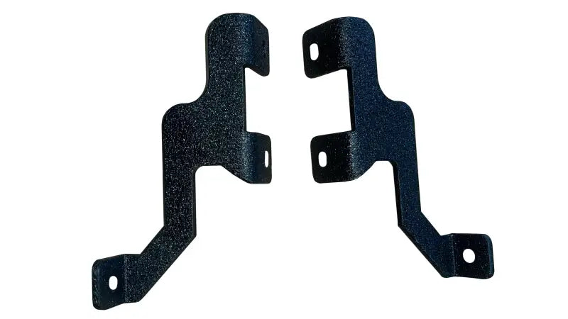 Fishbone Offroad 04-14 Ford F150 / 10-14 Raptor Hood Light Bracket - Black - FB21398