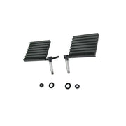 Fishbone Offroad FB21082 Fishbone Offroad 2018+ Jeep Wrangler JL / 2020+ Gladiator JT Foot Peg Set - Black