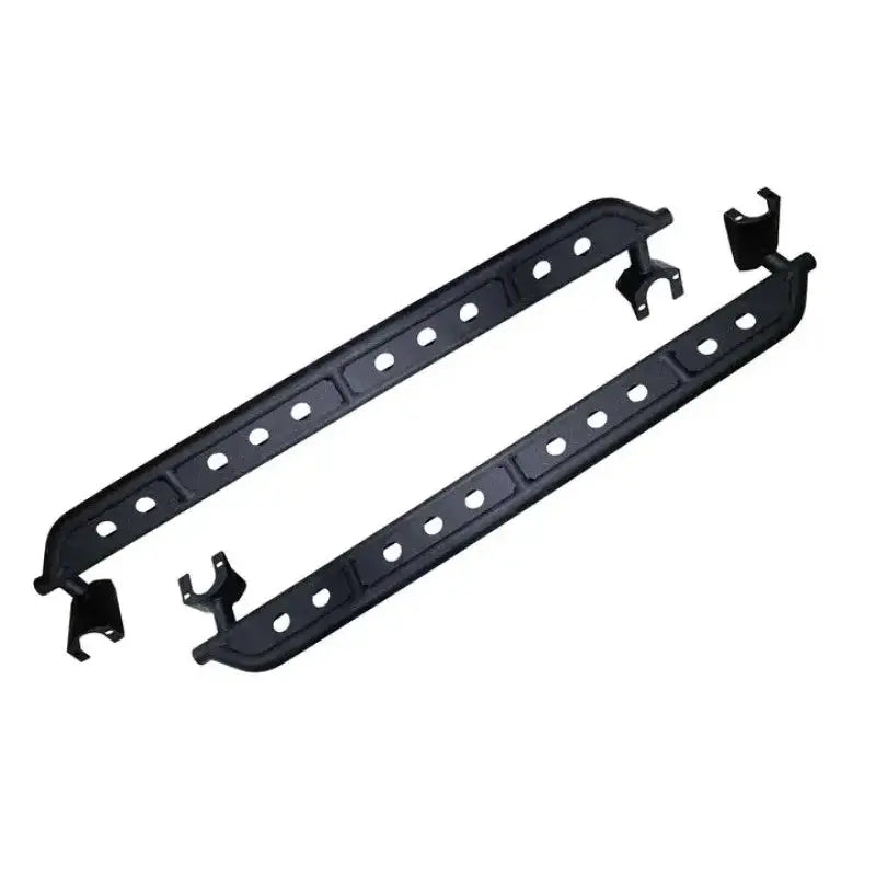 Black Fishbone Offroad Ford Bronco side steps with easy installation