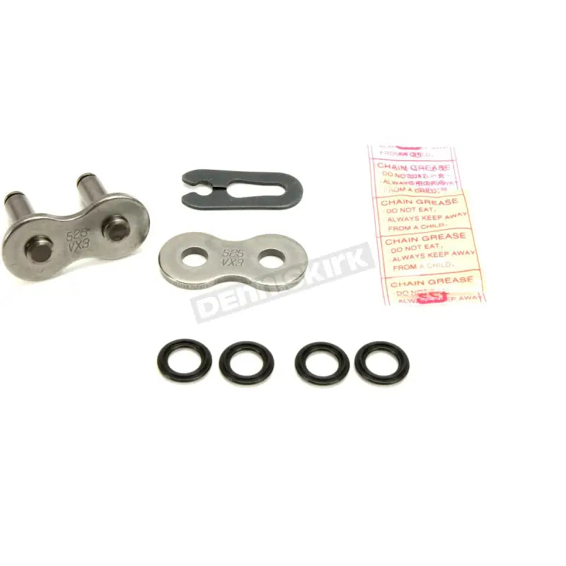 Motorcycle chain connecting link set for FJ525VX3 D.I.D master link clip 525Vx3