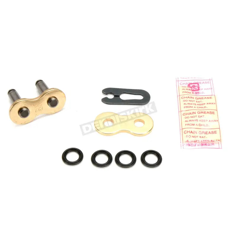 FJ525VX3G D.I.D Master Link Clip 525Vx3 Gold for motorcycle chain maintenance