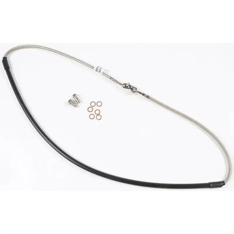 FK003D142-1 Steel Brake Line Front Hon - Stainless Hydraulic