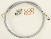 FK003D145R + 4 Brake Line Rear Long Yfz 350 Banshee - Stainless Steel Hydraulic