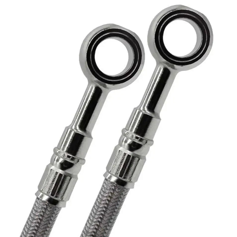 FK003D186-2 Brake Line Front Zx6r - Stainless Steel Hydraulic