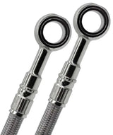 FK003D186-2 Brake Line Front Zx6r - Stainless Steel Hydraulic