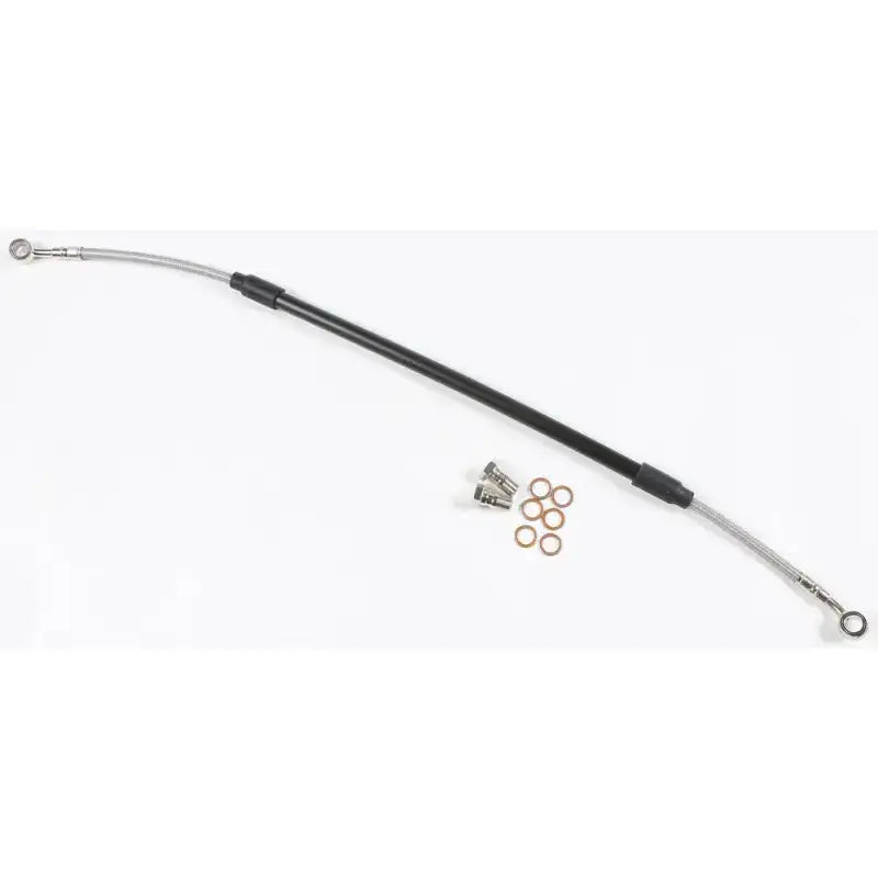 FK003D187R Steel Brake Line Rear Kaw - Stainless Hydraulic