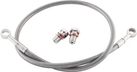 FK003D277R Galfer Brake Line Rear Silver Yamaha - RV and Auto Parts