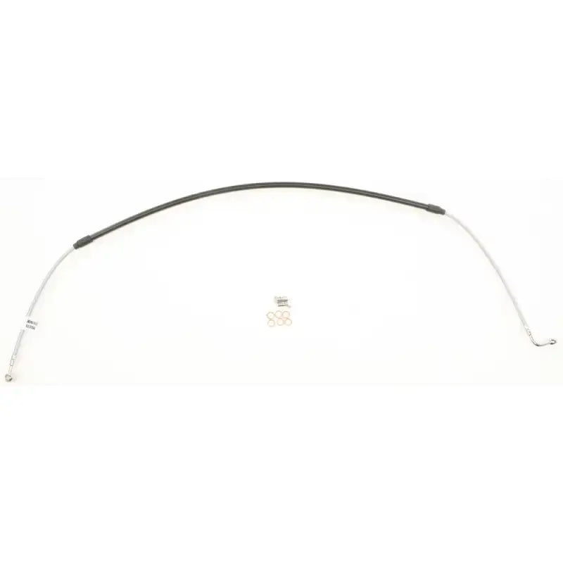 FK003D289-1 Steel Brake Line Front Kaw - Stainless Hydraulic