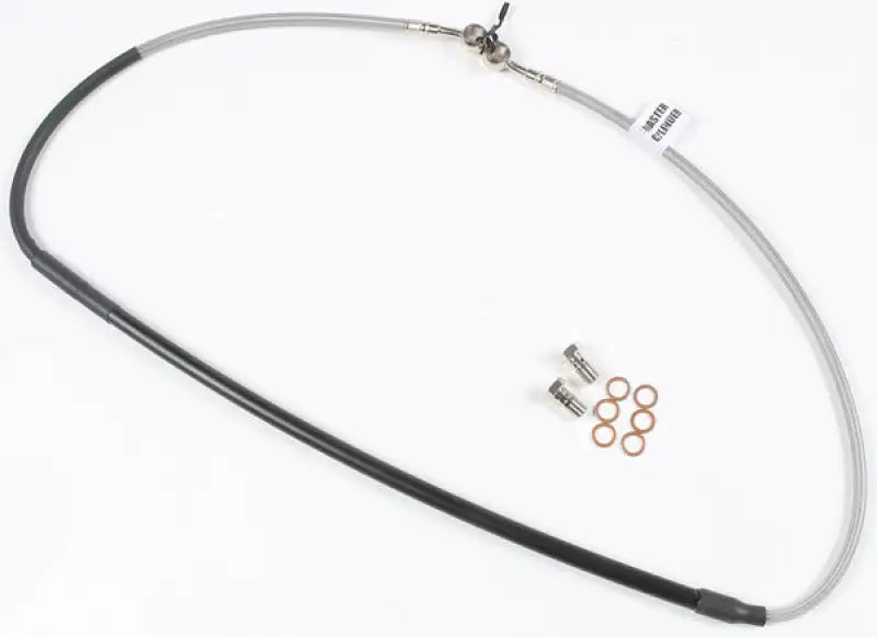 Flexible stainless steel brake line kit with bolts and washers for FK003D289R Galfer Rear Kaw