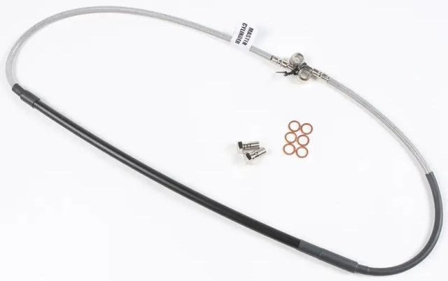 FK003D304-1 Steel Brake Line Front Hon - Stainless Hydraulic