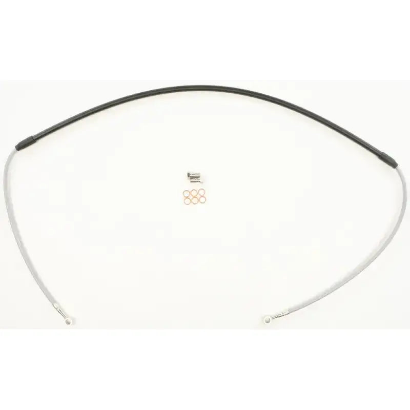 FK003D344-1 Steel Brake Line Front Yam - Stainless Hydraulic