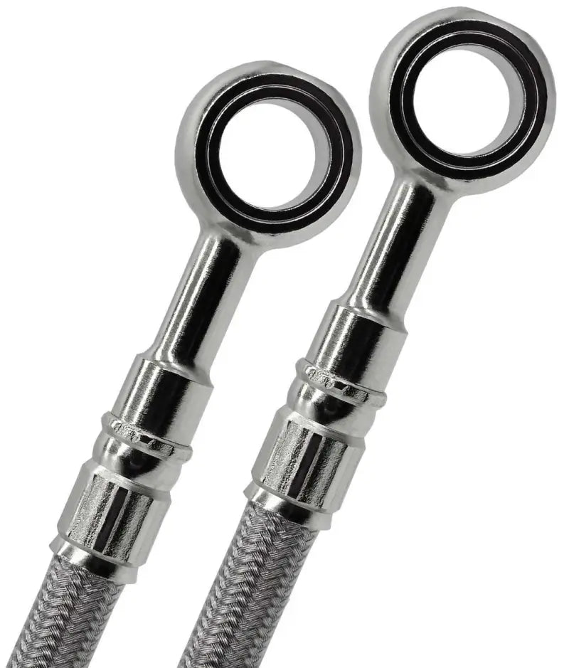 FK003D415-2 Brake Line Front Zx10rr - Stainless Steel Hydraulic