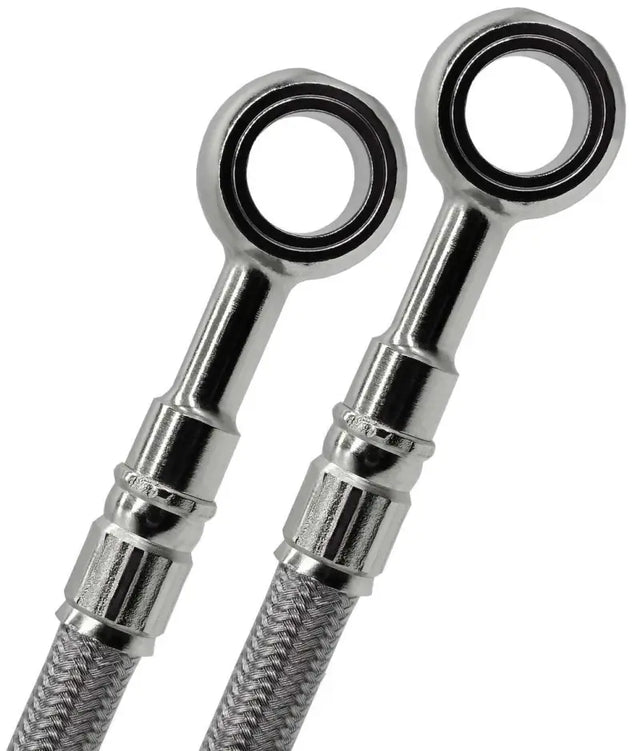 FK003D415-2 Brake Line Front Zx10rr - Stainless Steel Hydraulic