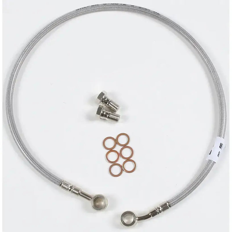 FK003D418R Brake Line Rear Trx450r - Stainless Steel Hydraulic