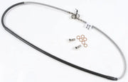 Braided stainless steel brake line FK003D427-1 for KTM with fittings and washers