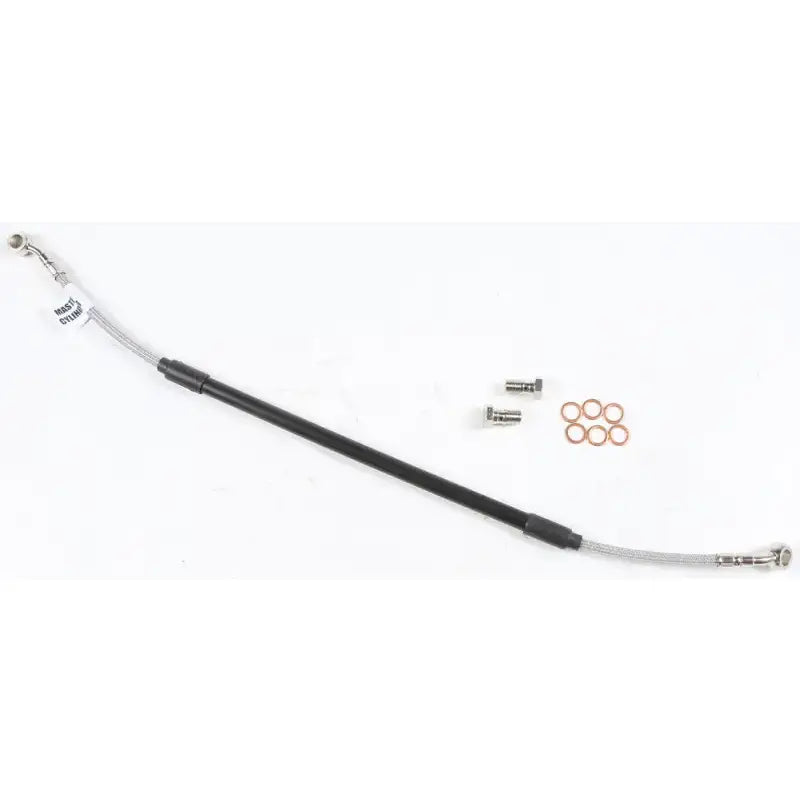 FK003D479R stainless steel brake line with black sleeve and fittings for Suzuki Rear