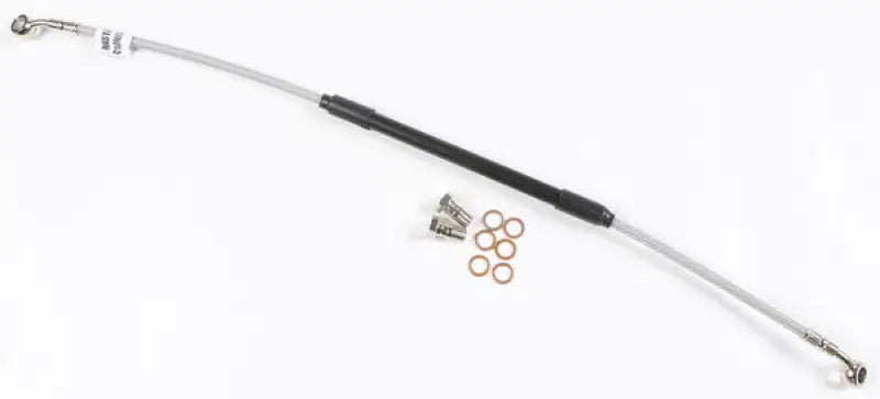 Stainless steel braided brake line FK003D481-1 Galfer for Front Hon bikes with fittings