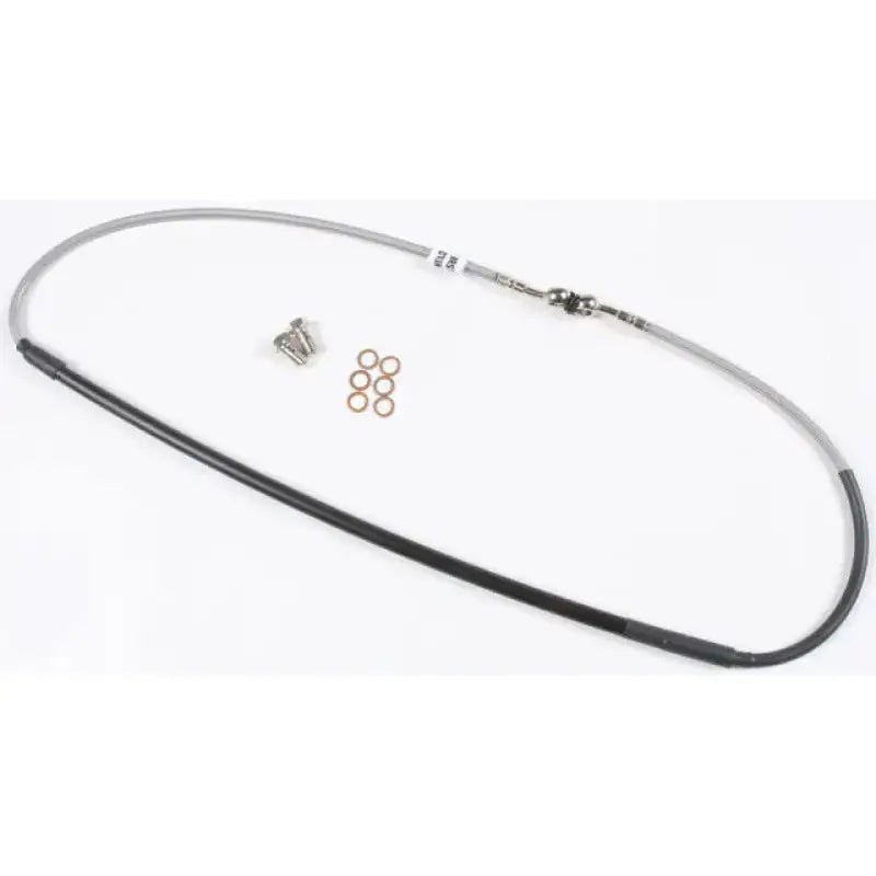 Stainless steel brake line kit FK003D481-1 Galfer Front Hon with mounting hardware
