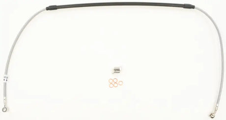 FK003D622-1 Steel Brake Line Front Yam - Stainless Hydraulic