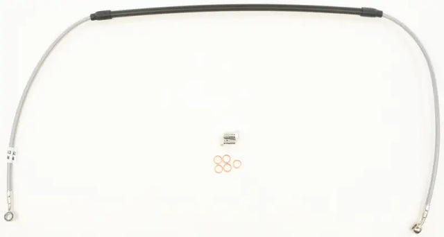 FK003D622-1 Steel Brake Line Front Yam - Stainless Hydraulic