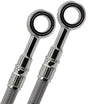 Braided stainless steel brake line FK003D628-2 for front B King bike, durable and reliable
