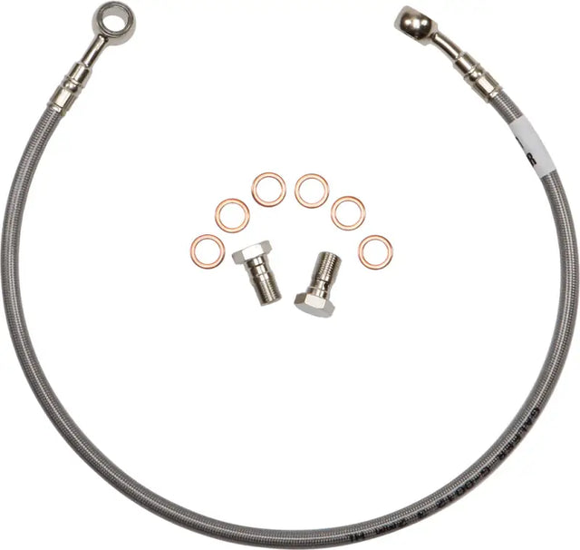 FK003D639R + 4 Brake Line Rear + 4’’ Kit - Stainless Steel Hydraulic
