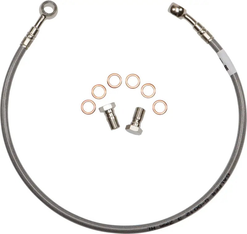 FK003D639R + 4 Brake Line Rear + 4’’ Kit - Stainless Steel Hydraulic