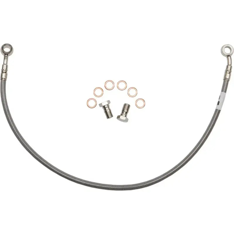 FK003D725R Brake Line Rear Yfz450r - Stainless Steel Hydraulic