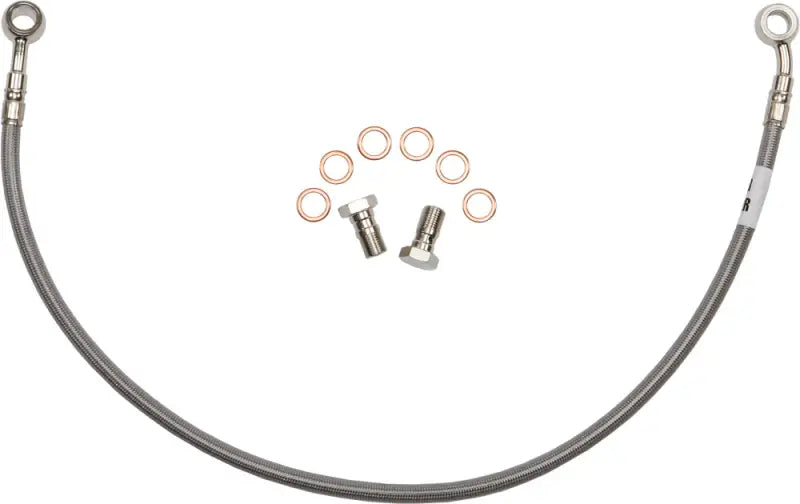 FK003D725R Brake Line Rear Yfz450r - Stainless Steel Hydraulic