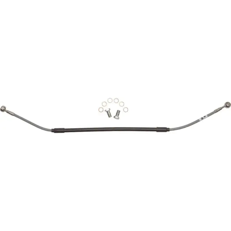 FK003D742R Steel Brake Line Rear Ktm, high-quality stainless steel construction, durable banjo fittings, ideal for RV, automotive, powersports, and off-road applications. Complete installation kit included, Powersports, AVADA - Best Sellers