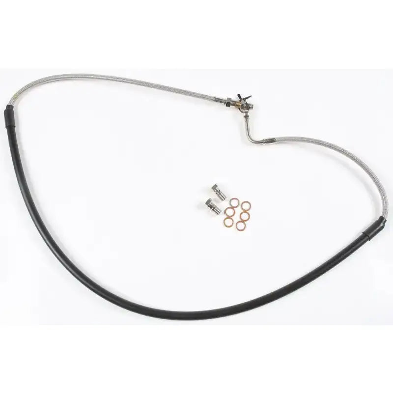 Automotive brake line kit FK003D805-5 with banjo bolts and crush washers