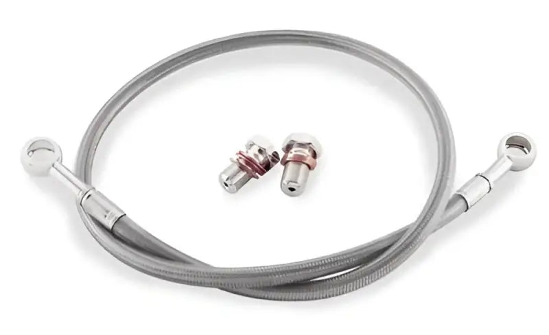 Braided stainless steel brake line with banjo fittings for FK003D806-6 Galfer kit