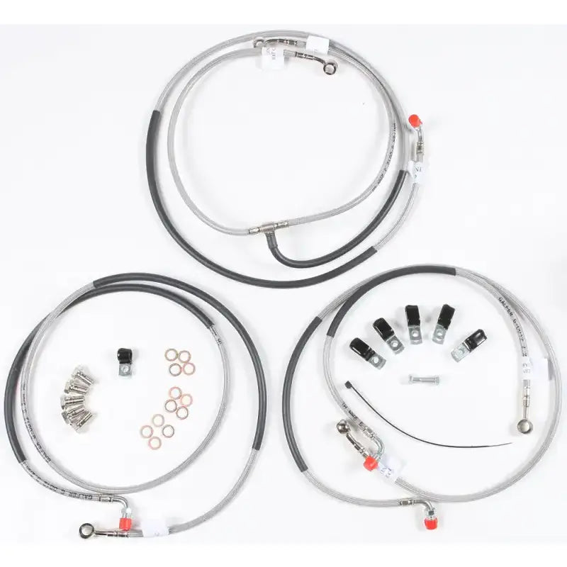 FK003D811-6 brake line kit for motorcycle front and rear brake line upgrade