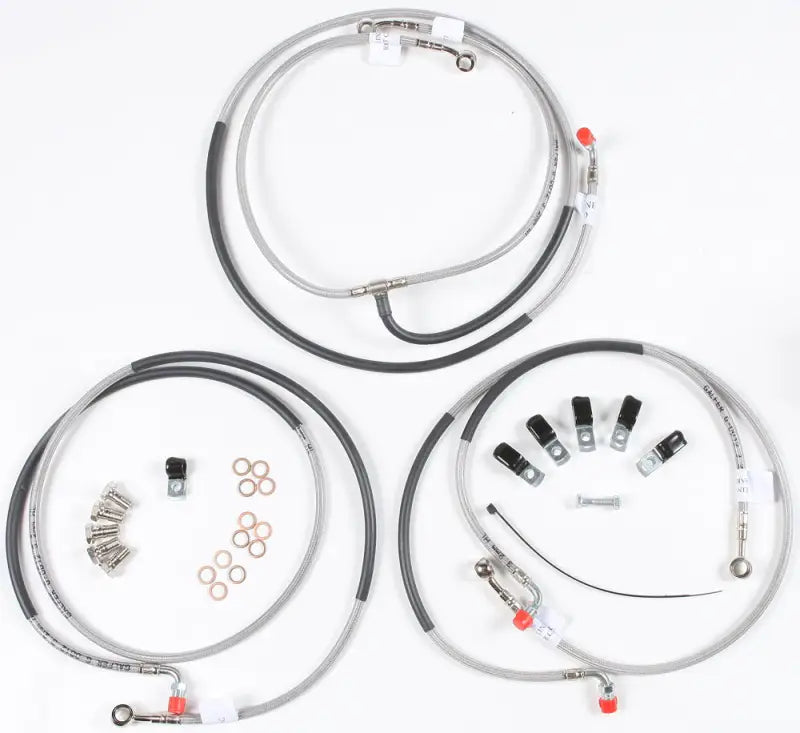 FK003D811-6 brake line kit for motorcycle front and rear brake line upgrade