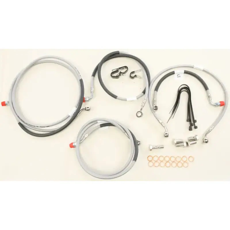 Motorcycle brake line kit FK003D813-5 for improved stopping power