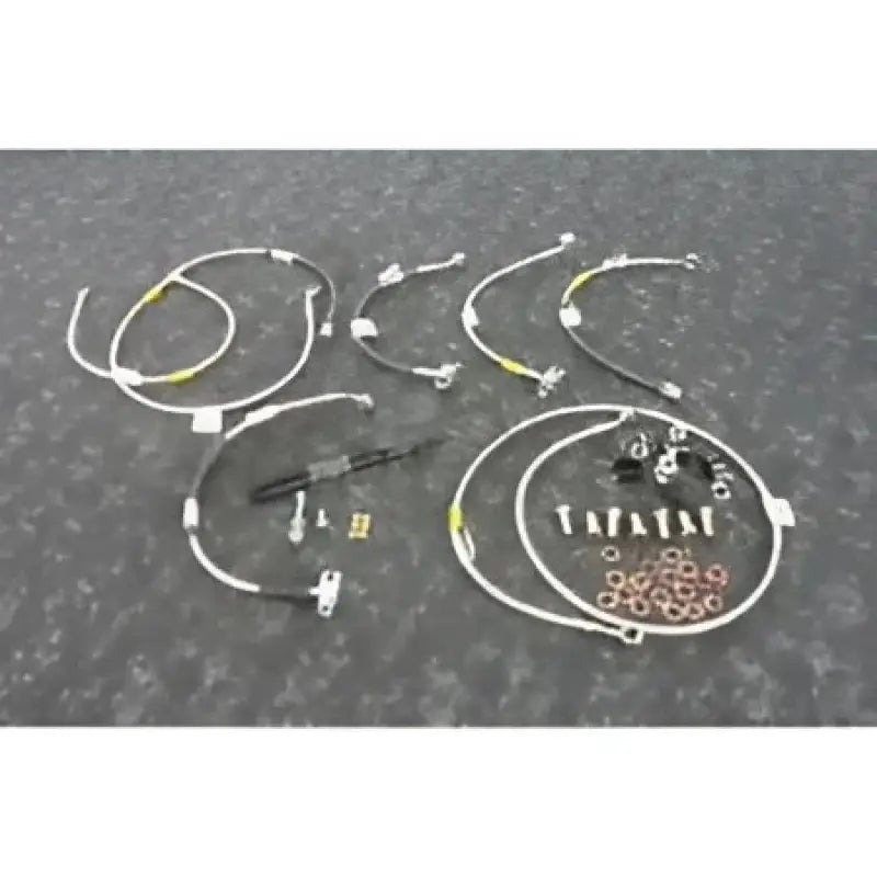 Braided stainless steel brake lines kit FK003D874-8 Galfer FK003D874-8 for bikes