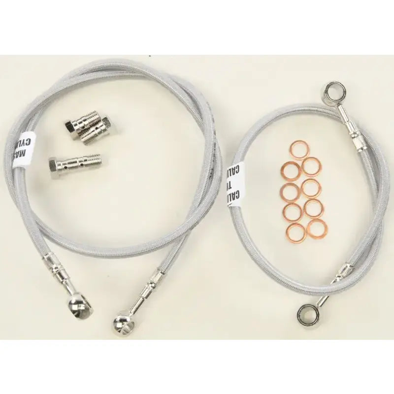 FK003D879OEM 2 Line Front Brake Kit - Stainless Steel Hydraulic