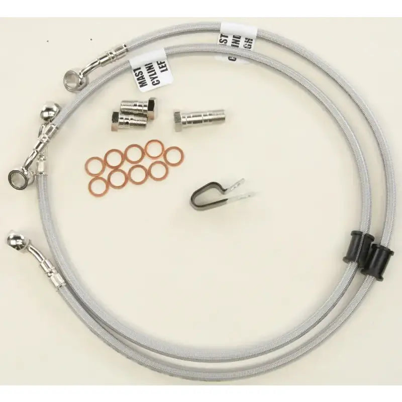 Stainless steel braided brake line kit FK003D886-2 for motorcycle front brake line upgrade