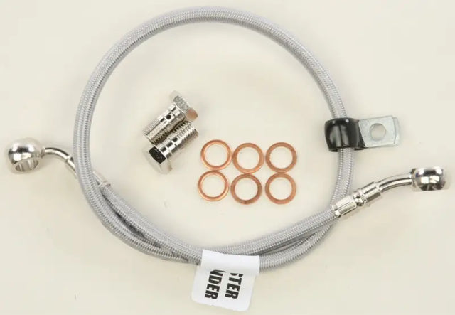 FK003D886R Brakeline StainleSS Steel Cable Rear - Stainless Hydraulic Brake Line