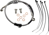 Braided stainless steel brake line kit FK003D926R Galfer with banjo bolts washers cables
