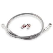Braided stainless steel brake line with fittings for FK003D984-R Galfer Husq rear upgrade