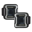 FL0014 Diode Dynamics 2018-2022 Jeep Wrangler LED Tail Lights in black with bright LED design and durable construction
