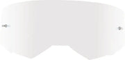 FLY RACING Single Lens W/Post Adult Clear for Powersports