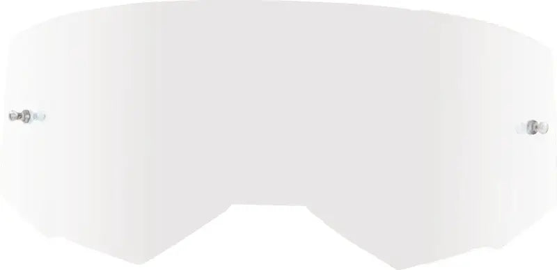 FLY RACING Single Lens W/Post Adult Clear for Powersports